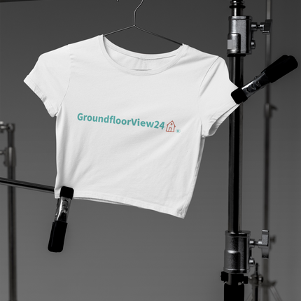 All-Over Print Crop Tee Groundfloorview24 with House