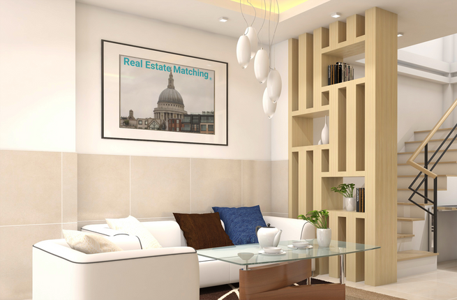 St. Paul's Cathedral Canvas with Real Estate Matching Logo