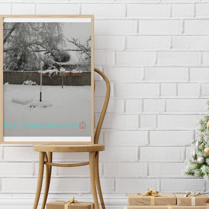 Winter Wonderland Poster with realestatepartner24 with house Logo