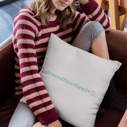 Pillow Case with Real Estate Partner24 Logo
