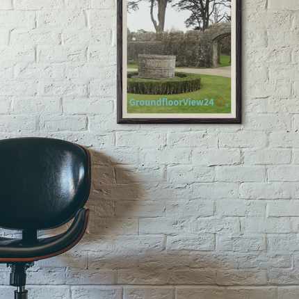 Nature's Wonders Framed photo paper poster with groundfloorview24 with House Logo