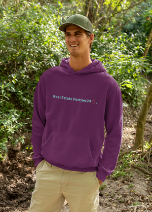 Unisex Hoodie with Real Estate Partner24 Logo
