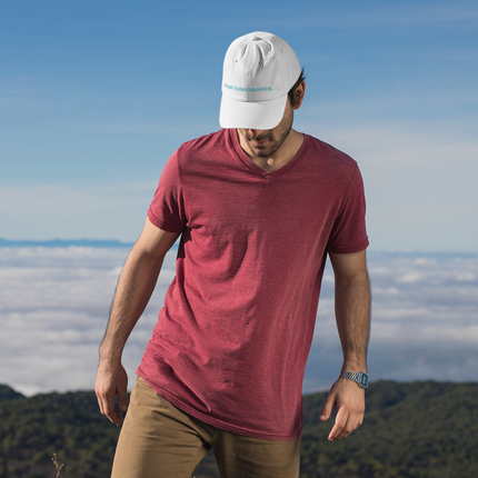Albania Corduroy Hat Real Estate Matching with 3 Logos.