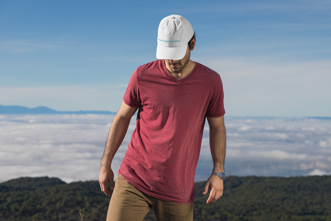 Albania Corduroy Hat Real Estate Matching with 3 Logos.