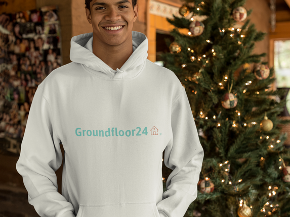 Unisex hoodie with Groundfloor24 Logo