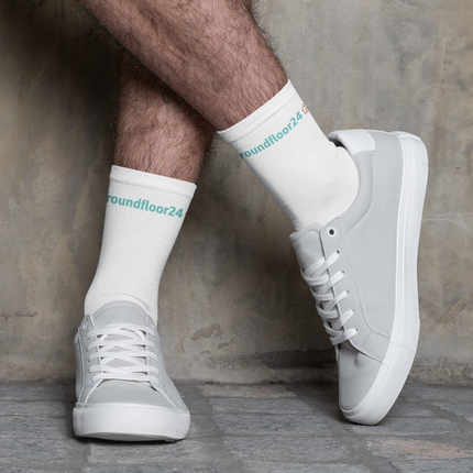 Socks with Groundfloor24 Logo