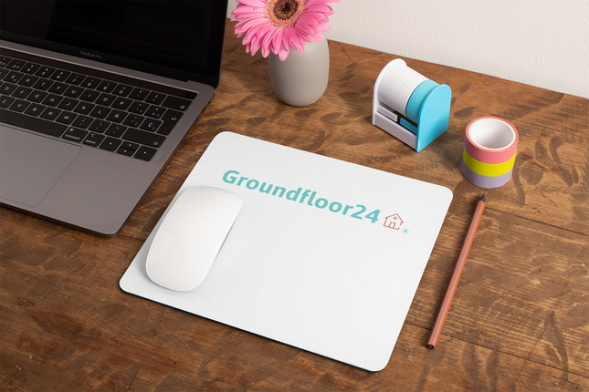 Mouse pad with Groundfloor24 Logo