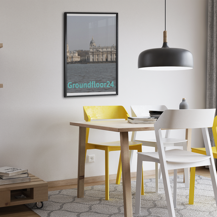 Riverside Beauty Poster with Groundfloor24 without House Logo