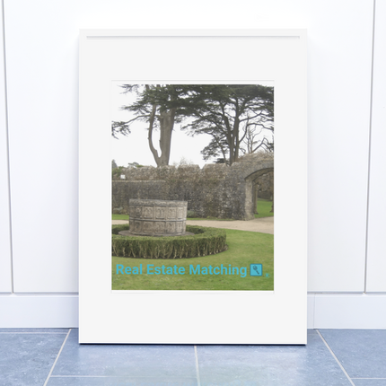 Nature's Wonders Poster with realestatematching with key Logo