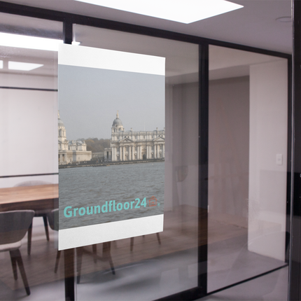 Riverside Beauty Thin canvas with Groundfloor24 with House Logo
