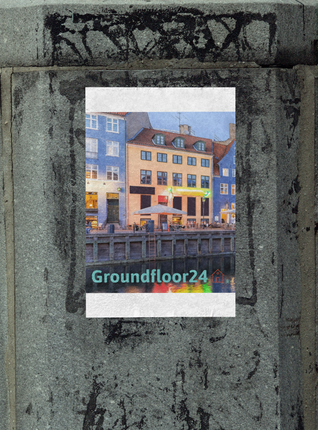 Nyhavn Photo paper poster with Groundfloor24 Logo