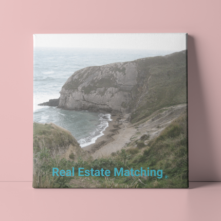 Sea & Hills Photo paper poster with realestatematching without key Logo