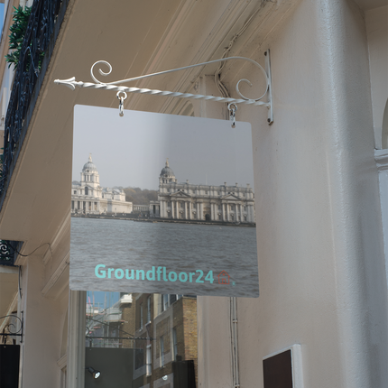 Riverside Beauty Canvas with Groundfloor24 with House Logo