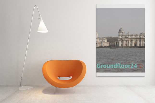 Riverside Beauty Poster with Groundfloor24 with House Logo