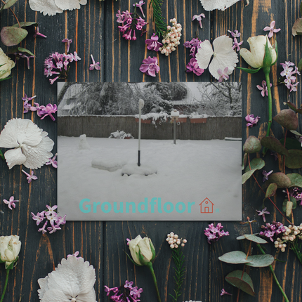 Winter Wonderland Poster with Groundfloor with House Logo