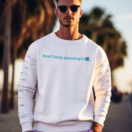 Unisex Sweatshirt with Real Estate Partner24 Logo