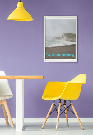 Waves and Sand Thin canvas with realestatematching without key Logo