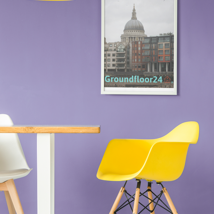 St. Paul's Cathedral Framed photo paper poster with Groundfloor24 Logo