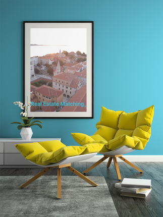 Roof Sunset View Canvas with realestatematching without key Logo
