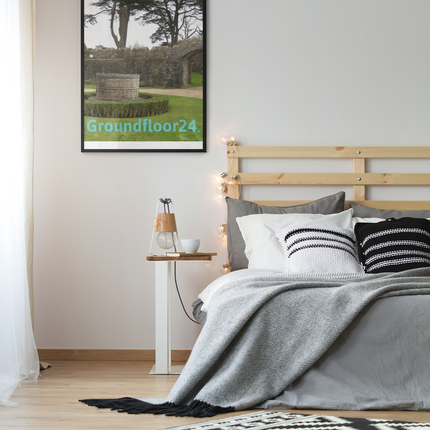 Nature's Wonders Framed poster with Groundfloor24 without House Logo
