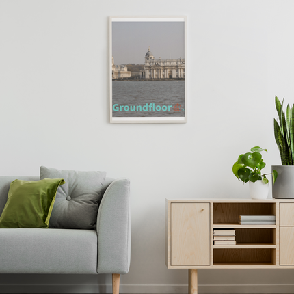 Riverside Beauty Poster with Groundfloor with House Logo