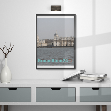 Riverside Beauty Photo paper poster with Groundfloor24 with House Logo