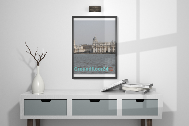 Riverside Beauty Photo paper poster with Groundfloor24 with House Logo