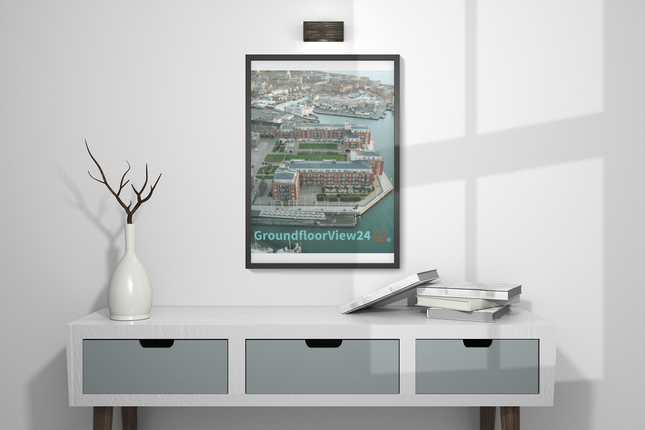 Nice City Poster with hangers with groundfloorview24 with House Logo