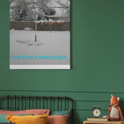 Winter Wonderland Canvas with realestatematching24 without key Logo