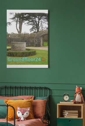 Nature's Wonders Framed poster with Groundfloor24 with House Logo