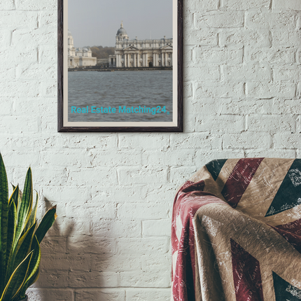 Riverside Beauty Photo paper poster with realestatematching24 without key Logo