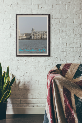 Riverside Beauty Photo paper poster with realestatematching24 without key Logo