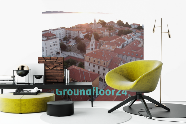 Roof Sunset View Thin canvas with Groundfloor24 without House Logo