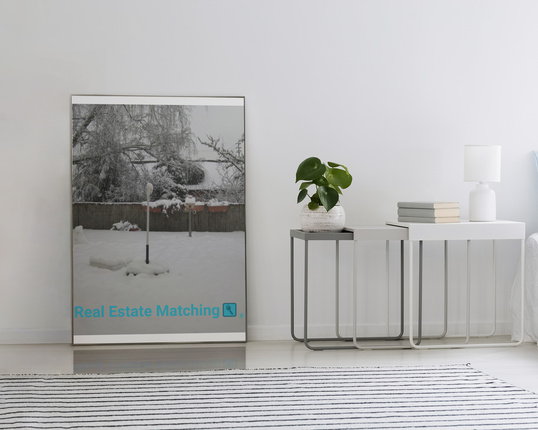 Winter Wonderland Canvas with realestatematching with key Logo