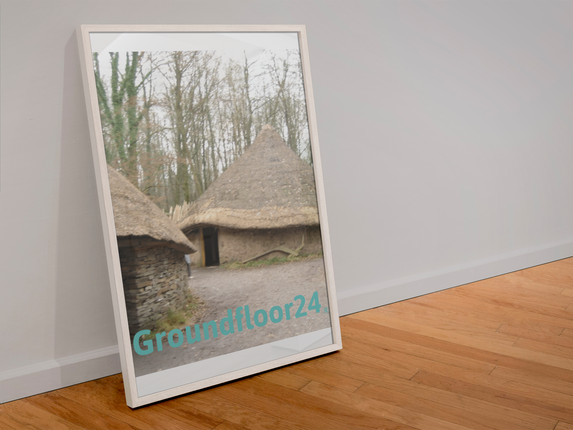 Village Charm Canvas with Groundfloor24 without House Logo