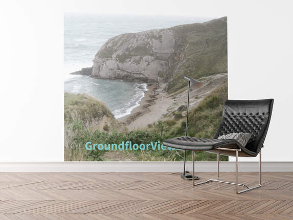 Sea & Hills Canvas with groundfloorview24 with House Logo