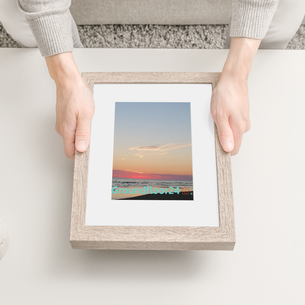 Sunset Sinari Thin canvas with Groundfloor24 Logo