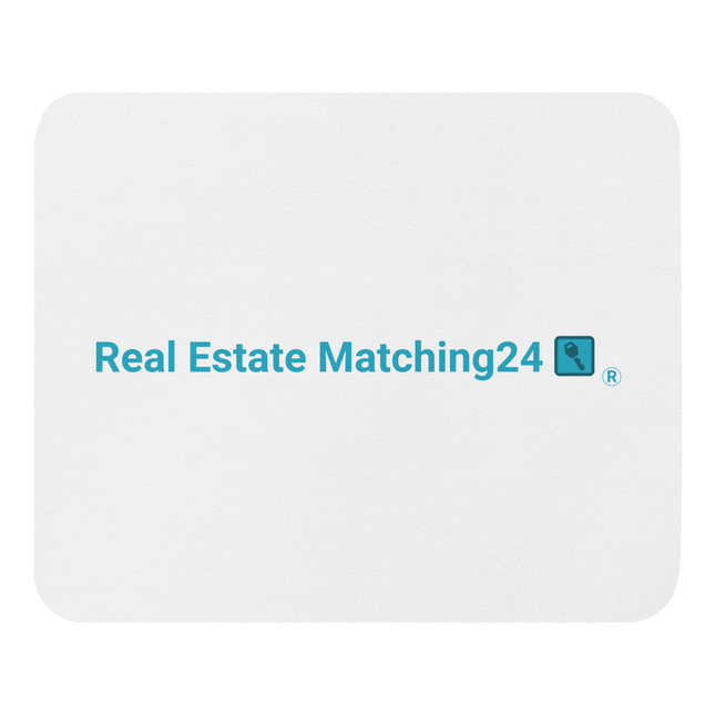 Mouse pad with Real Estate Matching24 Logo