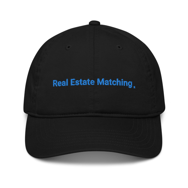 Albania Organic dad hat Real Estate Matching with 3 Logos