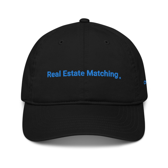 Czech Republic Organic dad hat Real Estate Matching with 3 Logos