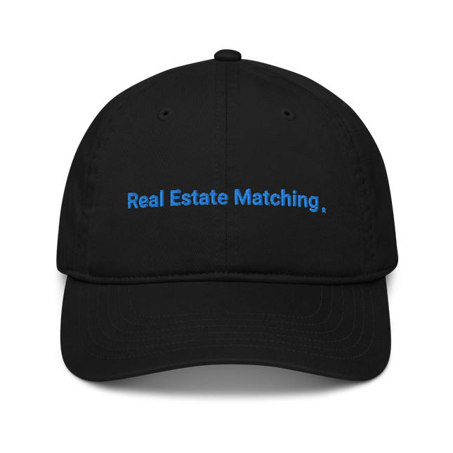 Iceland Organic dad hat Real Estate Matching with 3 Logos