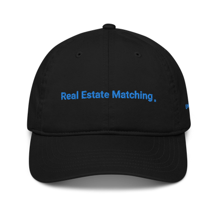 United Kingdom Organic dad hat Real Estate Matching with 3 Logos
