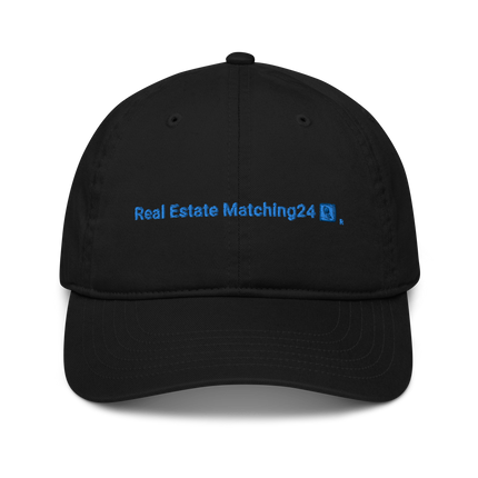 Ireland Organic dad hat Real Estate Matching24 with 3 Logos.