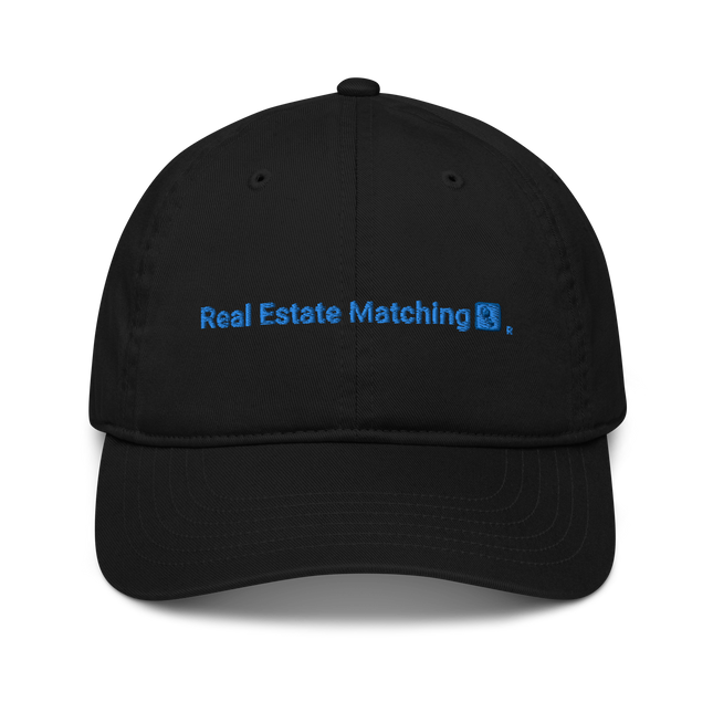 Croatia Organic dad hat Real Estate Matching with 3 Logos.