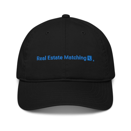 Monaco Organic dad hat Real Estate Matching with 3 Logos.