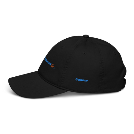 Germany Organic dad hat Real Estate Partner24 with 3 Logos.