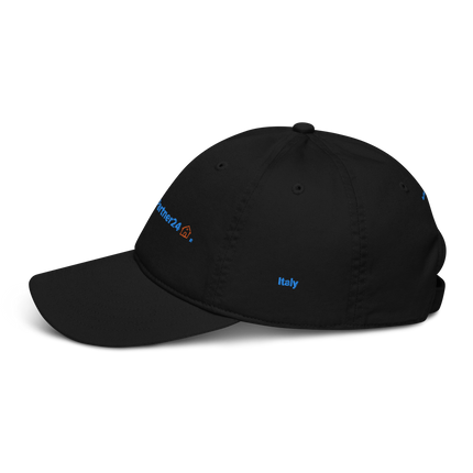 Italy Organic dad hat Real Estate Partner24 with 3 Logos.