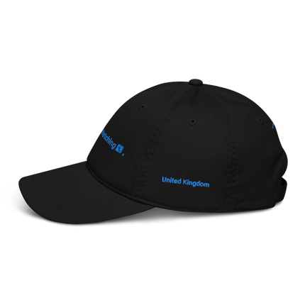 United Kingdom Organic dad hat Real Estate Matching with 3 Logos.