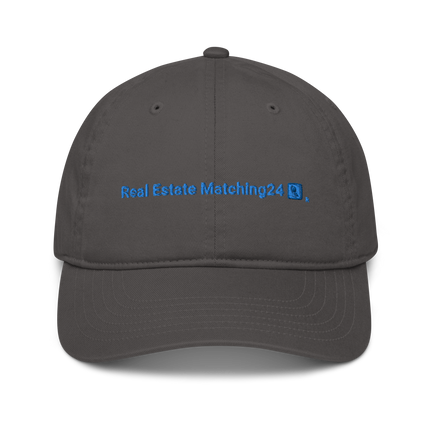Belgium Organic dad hat Real Estate Matching24 with 3 Logos.