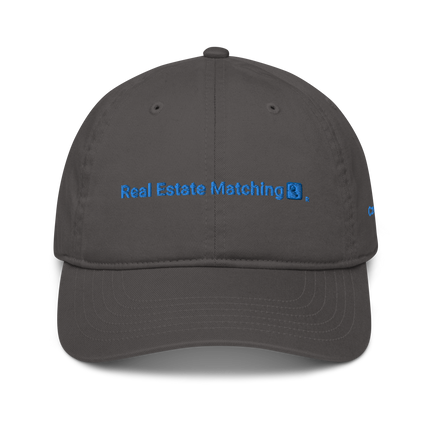 Czech Republic Organic dad hat Real Estate Matching with 3 Logos.